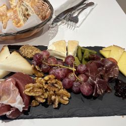 St. James Cheese Company | Warehouse District - 3 cheese, 2 meats charcuterie board. Shareable for 2-3 people.