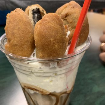 Mr Riko Loko - Fried Oreo Sundae - Ice Cream & Frozen Yogurt Near Me - Tinley Park, Illinois