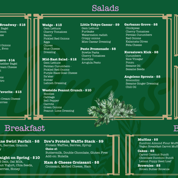 Dre's Cafe - Food Menu - Coffee & Tea Near Me - Los Angeles, California