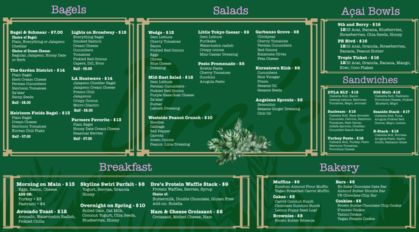 Menu photo 1 Dre's Cafe Los Angeles, CA