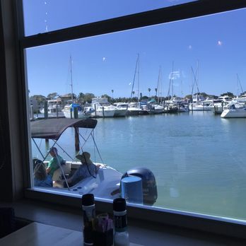 Dockside Waterfront Grill - View from our table - Seafood Near Me - Venice, Florida Dockside Waterfront Grill - View from our table - Seafood Near Me - Venice, Florida