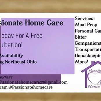 Passionate Home Care - Home Health Care Near Me Passionate Home Care - Home Health Care Near Me