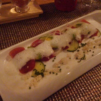 Stage Restaurant - Yelps Eats Local special: Ahi sashimi carpaccio - New American Near Me - Honolulu, Hawaii Stage Restaurant - Yelps Eats Local special: Ahi sashimi carpaccio - New American Near Me - Honolulu, Hawaii