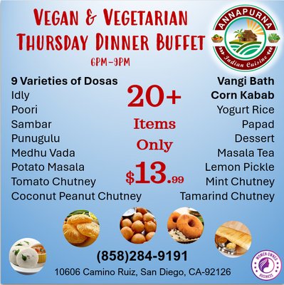 Menu photo 4 Chennai2Hyderabad San Diego, CA