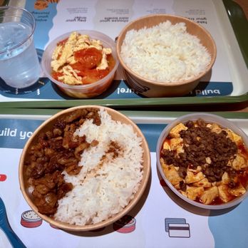 Tigawok - Mince pork over rice, Mapo tofu with ground beef and egg and tomato. - Chinese Near Me - Irvine, California Tigawok - Mince pork over rice, Mapo tofu with ground beef and egg and tomato. - Chinese Near Me - Irvine, California