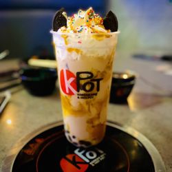 KPOT Korean BBQ & Hot Pot - Universal Studios - Desserts at Kpot!