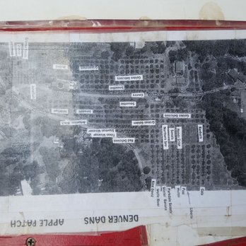 Denver Dan's - Map of the orchard - Farmers Market Near Me - Camino, California