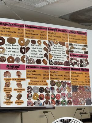Menu photo 7 Donut Time Sacramento, CA