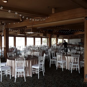 Ranch Events - We went with the white chairs.  Perfect for our decorations.  Again, stunning view  (Sunset Room) - Caterers Near Me - San Diego, California
