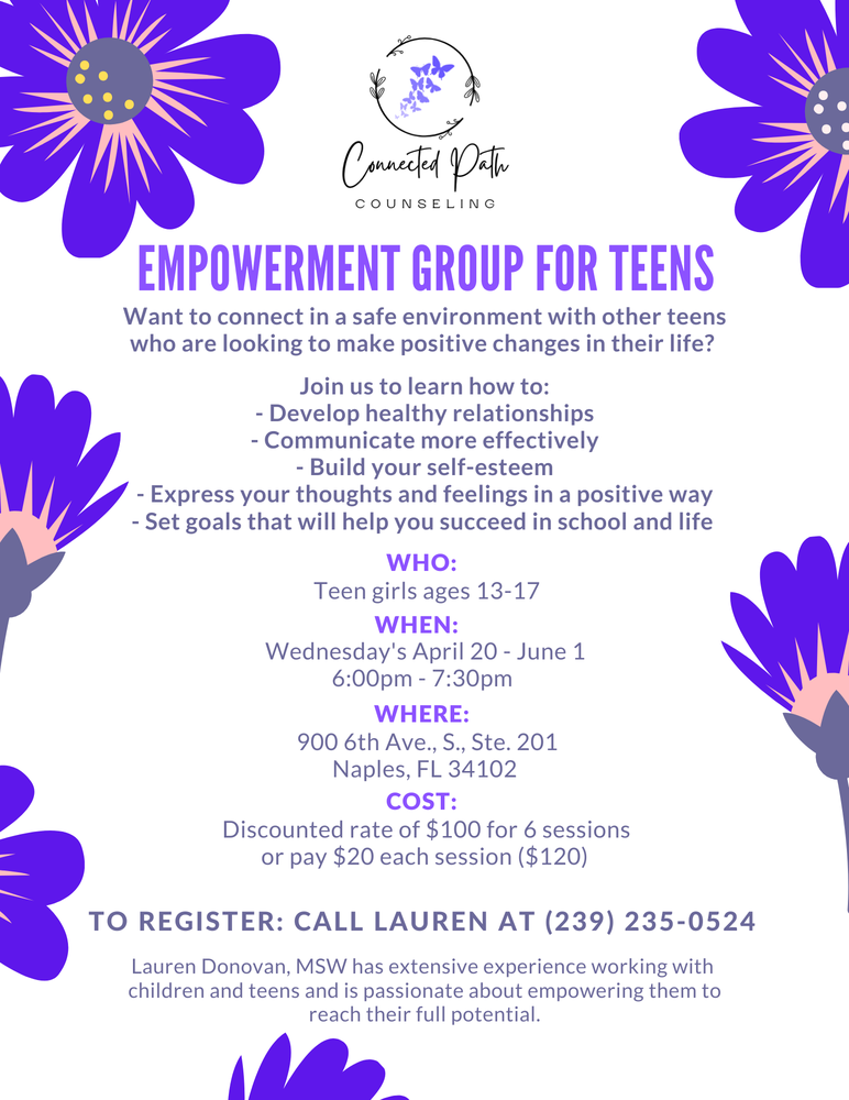 Connected Path Counseling - grief counselor in Naples, FL