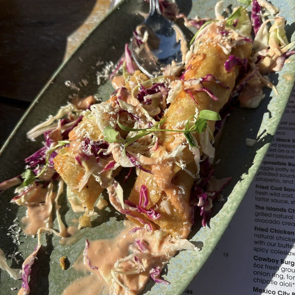 Azotea - Chicken Taquitos - Wine Bars Near Me - Livermore, California