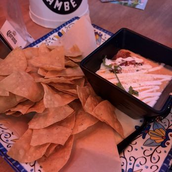 Baja Sharkeez - Smoky Queso Dip & Chips (happy hour) - Bars Near Me - Huntington Beach, California Baja Sharkeez - Smoky Queso Dip & Chips (happy hour) - Bars Near Me - Huntington Beach, California