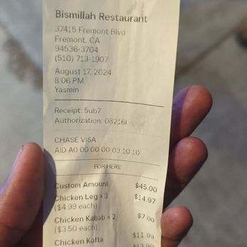 Bismillah Restaurant - Very bad experience - Indian Near Me - Fremont, California Bismillah Restaurant - Very bad experience - Indian Near Me - Fremont, California