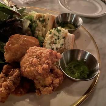 NR - Karaage chicken, egg salad sandwich - Ramen Near Me - New York, New York NR - Karaage chicken, egg salad sandwich - Ramen Near Me - New York, New York