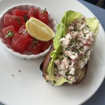 Panorama Restaurant - Lobster roll and watermelon salad - Salad Near Me - St. Louis, Missouri Panorama Restaurant - Lobster roll and watermelon salad - Salad Near Me - St. Louis, Missouri