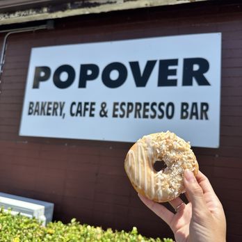 Popover - Lilikoi and Coconut Doughnut - Bakeries Near Me - Hilo, Hawaii