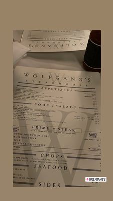 Menu photo 4 Wolfgang's Steakhouse New York, NY Menu photo 4 Wolfgang's Steakhouse New York, NY