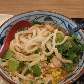 Marugame Udon - Red Cayenne udon - Japanese Near Me - Berkeley, California