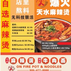On Fire Pot and Noodles