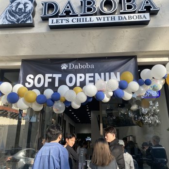 Daboba - Long line for soft opening - Bubble Tea Near Me - San Diego, California