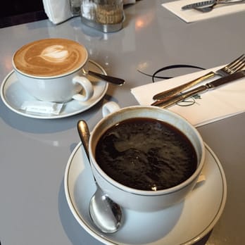 The Delaunay - Cafe side, Americano and Flat White - Modern European Near Me - London, XGL