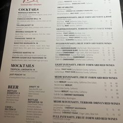 Mix Cocktail Bar and Kitchen - Menu, 1 of 2