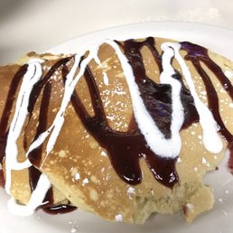 Coffee Cake Pancakes Coffee Cake Pancakes