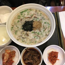 Beef and Mushroom Porridge