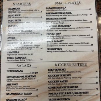Sora Sushi - Appetizer, salad, and kitchen entree menu - Sushi Bars Near Me - Rancho Cordova, California Sora Sushi - Appetizer, salad, and kitchen entree menu - Sushi Bars Near Me - Rancho Cordova, California