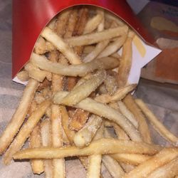 McDonald's - I'm constantly getting bad service like why is there a pound of salt on my fries istg idiots work here