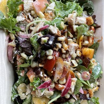 MIXT - Peach salad - Salad Near Me - Oakland, California