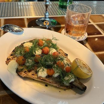 Hermon's - Grilled Branzino - New American Near Me - Los Angeles, California Hermon's - Grilled Branzino - New American Near Me - Los Angeles, California