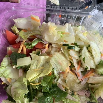 Chicken King - Chef Salad full of hard stem pieces - Fish & Chips Near Me - Charlotte, North Carolina Chicken King - Chef Salad full of hard stem pieces - Fish & Chips Near Me - Charlotte, North Carolina