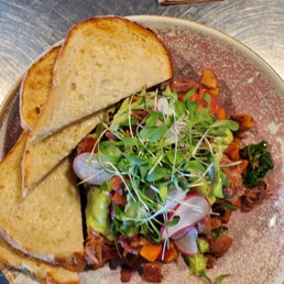 Vegan breakfast bowl.