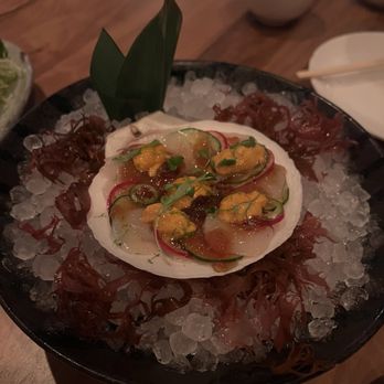 Bond ST - Hokkaido Scallop Jalapeño - Sushi Bars Near Me - New York, New York