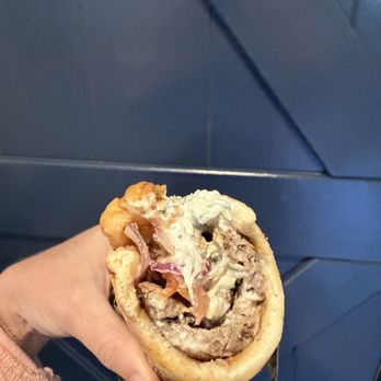Platia Greek Goodness - Inside a Classic Gyro - Greek Near Me - Mount Pleasant, South Carolina Platia Greek Goodness - Inside a Classic Gyro - Greek Near Me - Mount Pleasant, South Carolina