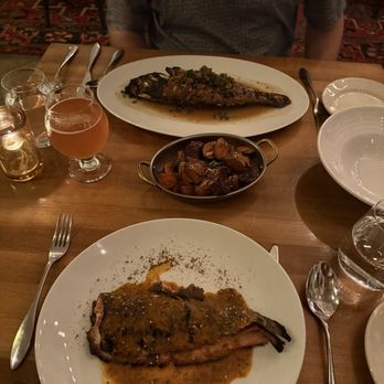 The Osprey - Catch of the day and rainbow trout - Seafood Near Me - Orlando, Florida