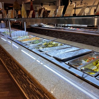Dimassi's Mediterranean Buffet - a variety of food items - Buffets Near Me - Austin, Texas