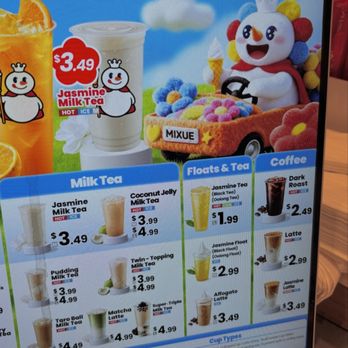 Mixue - Menú - Ice Cream & Frozen Yogurt Near Me - Sunnyvale, California
