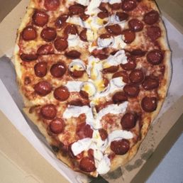 Pepperoni pizza in honor of the first NFL game! Pepperoni pizza in honor of the first NFL game!