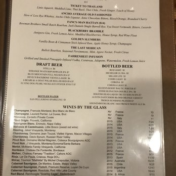 Fahrenheit 132 - Menu - Steakhouses Near Me - Fredericksburg, Virginia
