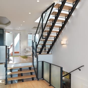 Capomastro Group - a staircase in a modern home - General Contractors Near Me - San Francisco, California Capomastro Group - a staircase in a modern home - General Contractors Near Me - San Francisco, California