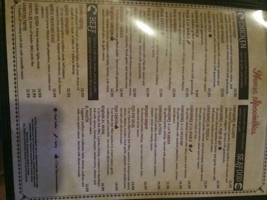 Menu photo 8 Las Mananitas Katy, TX