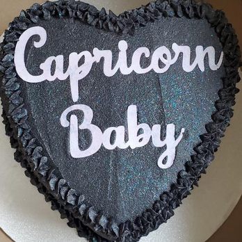 The Capricorn Baker - a heart shaped cake - Custom Cakes Near Me The Capricorn Baker - a heart shaped cake - Custom Cakes Near Me