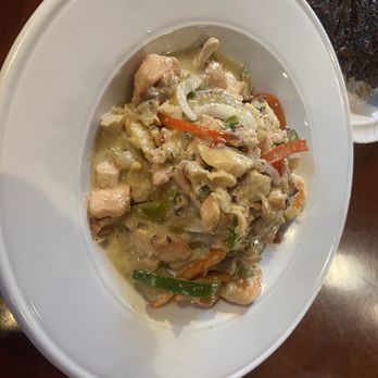 Dos Bocas Restaurant - Mofongo mixto de mariscos!!! No estaba ciego cada bocado tenía marisco!! - Puerto Rican Near Me - Kissimmee, Florida