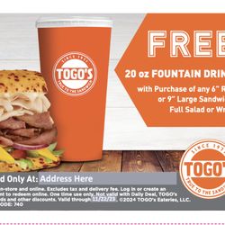 TOGO'S Sandwiches