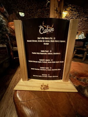 Menu photo 1 The Cabin Sacramento, CA Menu photo 1 The Cabin Sacramento, CA