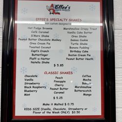 Effee's Frozen Favorites