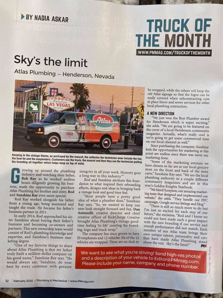 Slide of Atlas Plumbing