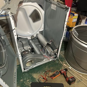 Renovatech - Completely disassembled our 2023 LG gas dryer that has a diagnostic code 9A5- - Appliances & Repair Near Me - Twinsburg, Ohio